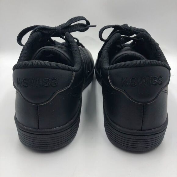 K Swiss Men's Triple Black Sneakers Size 11 Memory Foam Comfort Footbed Shoes - Picture 10 of 12